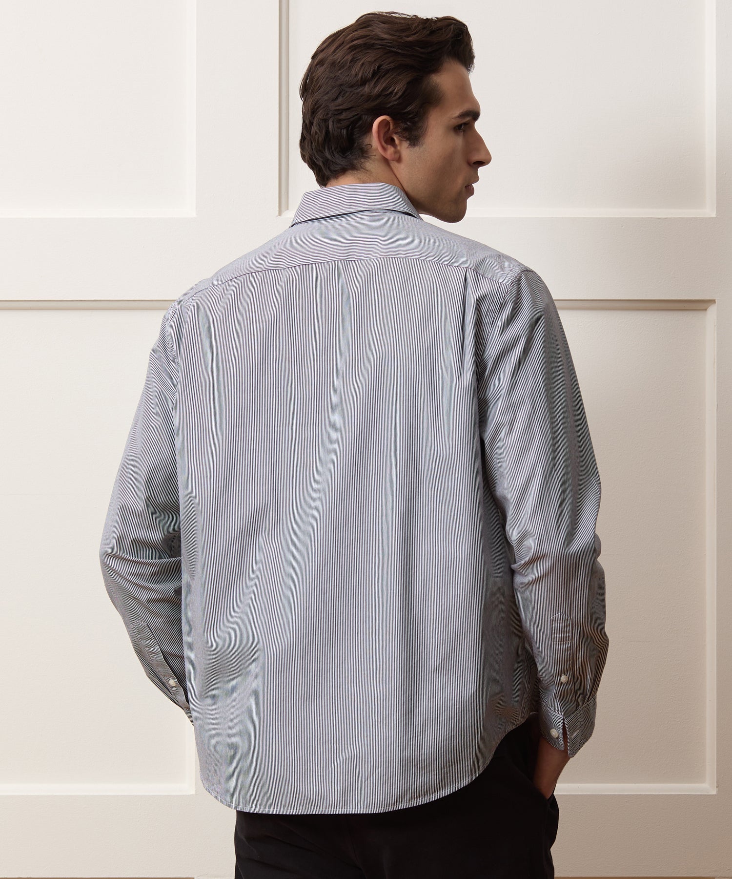 Welt Pocket Poplin Big Shirt