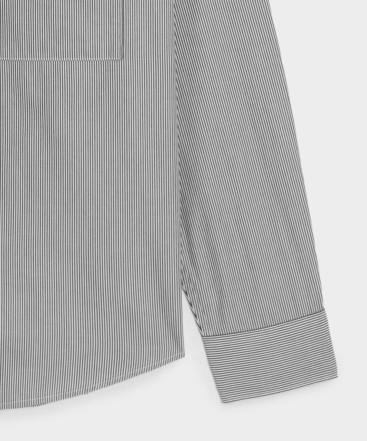 Welt Pocket Poplin Big Shirt