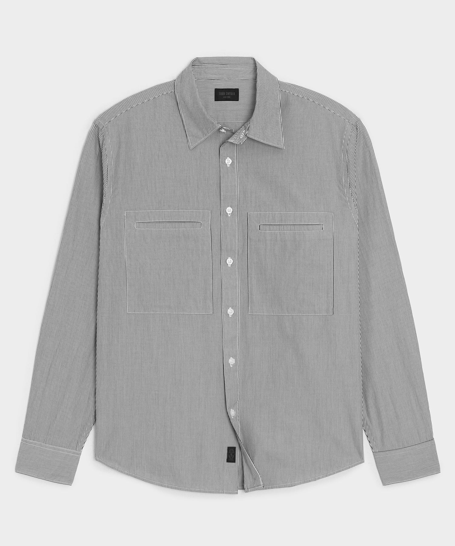 Welt Pocket Poplin Big Shirt