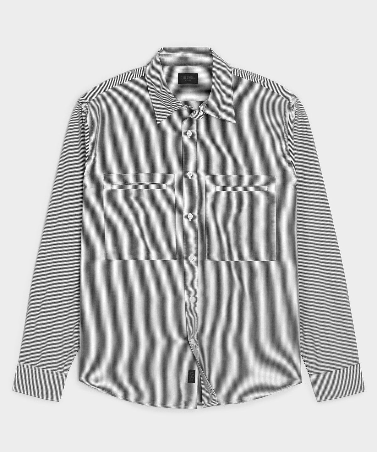 Welt Pocket Poplin Big Shirt