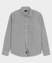 Welt Pocket Poplin Big Shirt