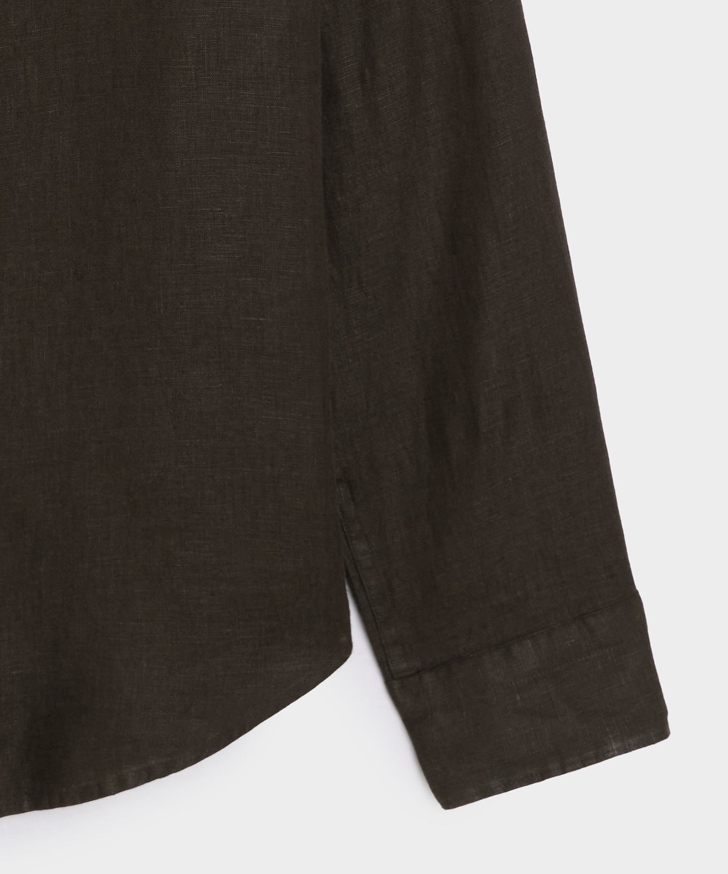 Slim Sea Soft Irish Linen Point Collar Shirt