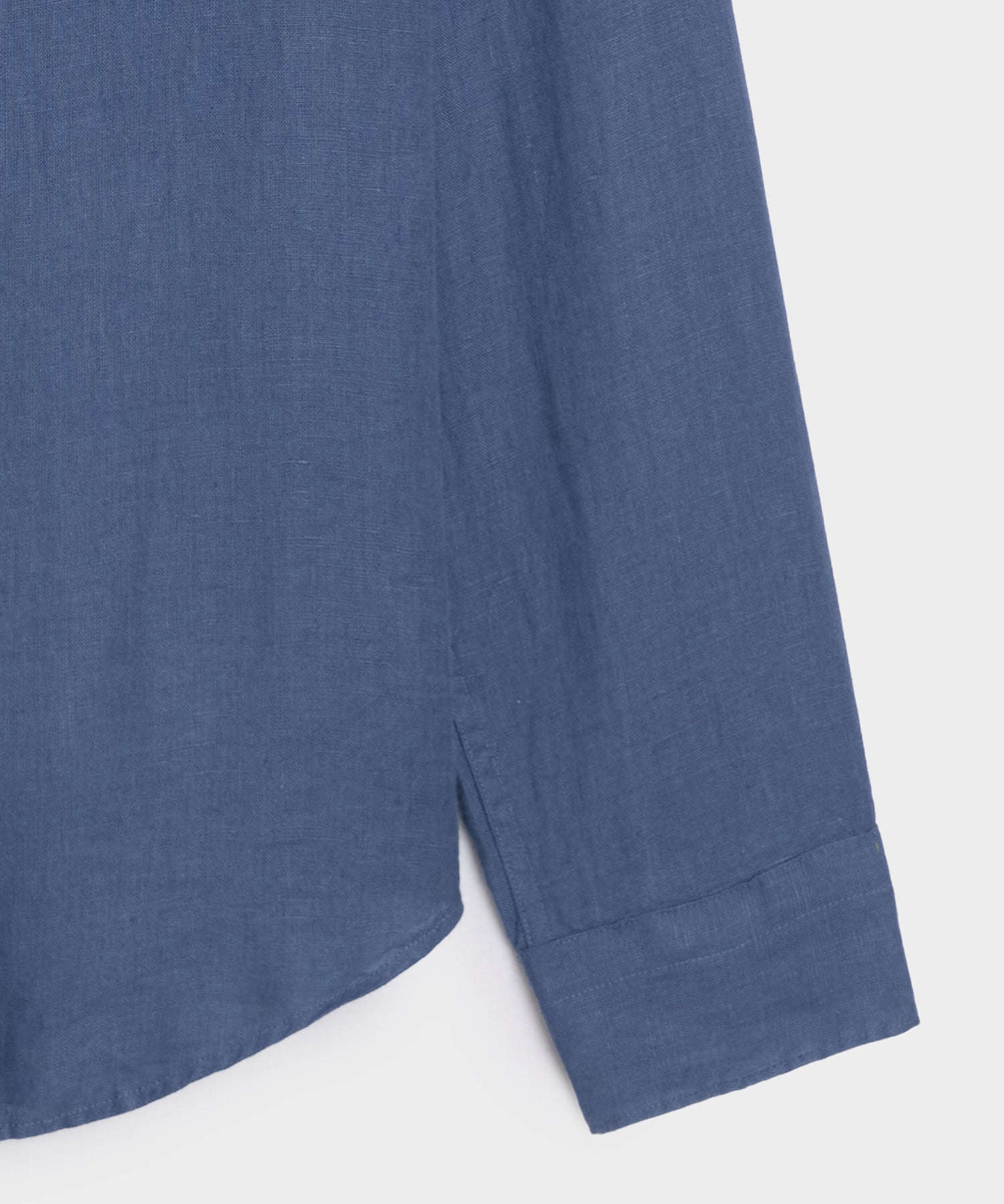 Slim Sea Soft Irish Linen Point Collar Shirt