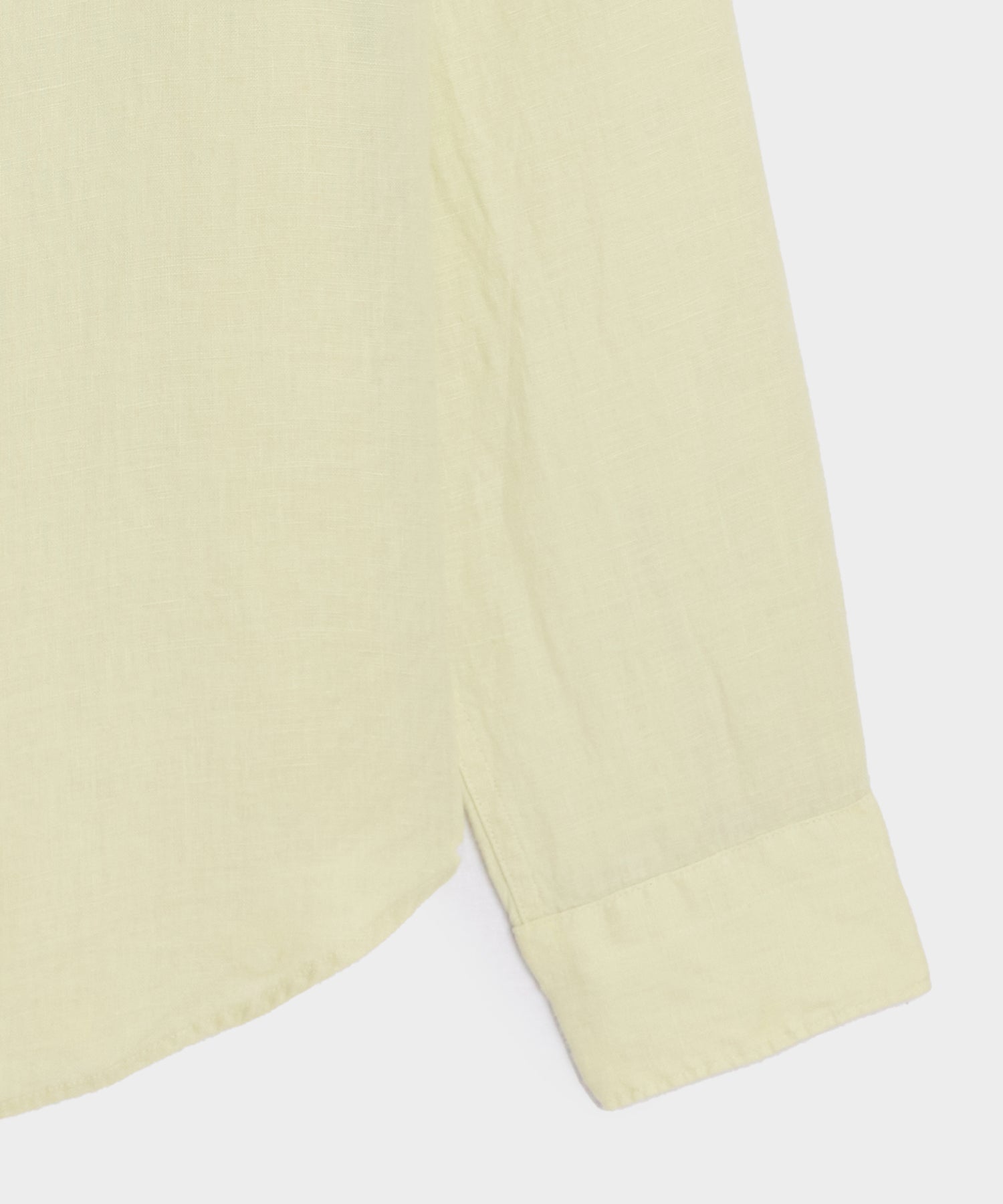 Slim Sea Soft Irish Linen Point Collar Shirt