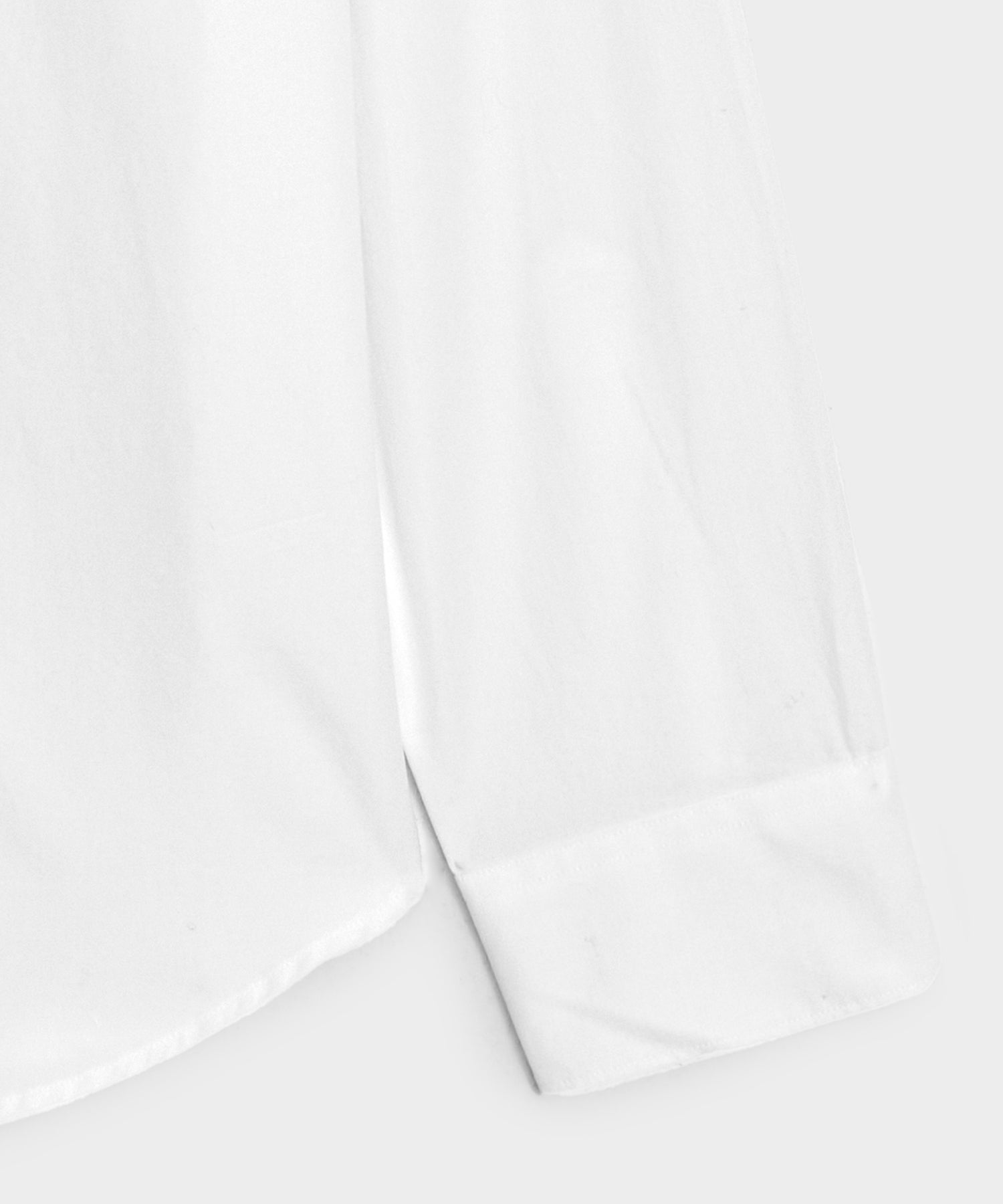Poplin Band Collar Big Shirt