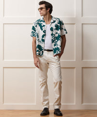 Silk-Cotton Capri Shirt