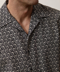 Silk-Cotton Capri Shirt