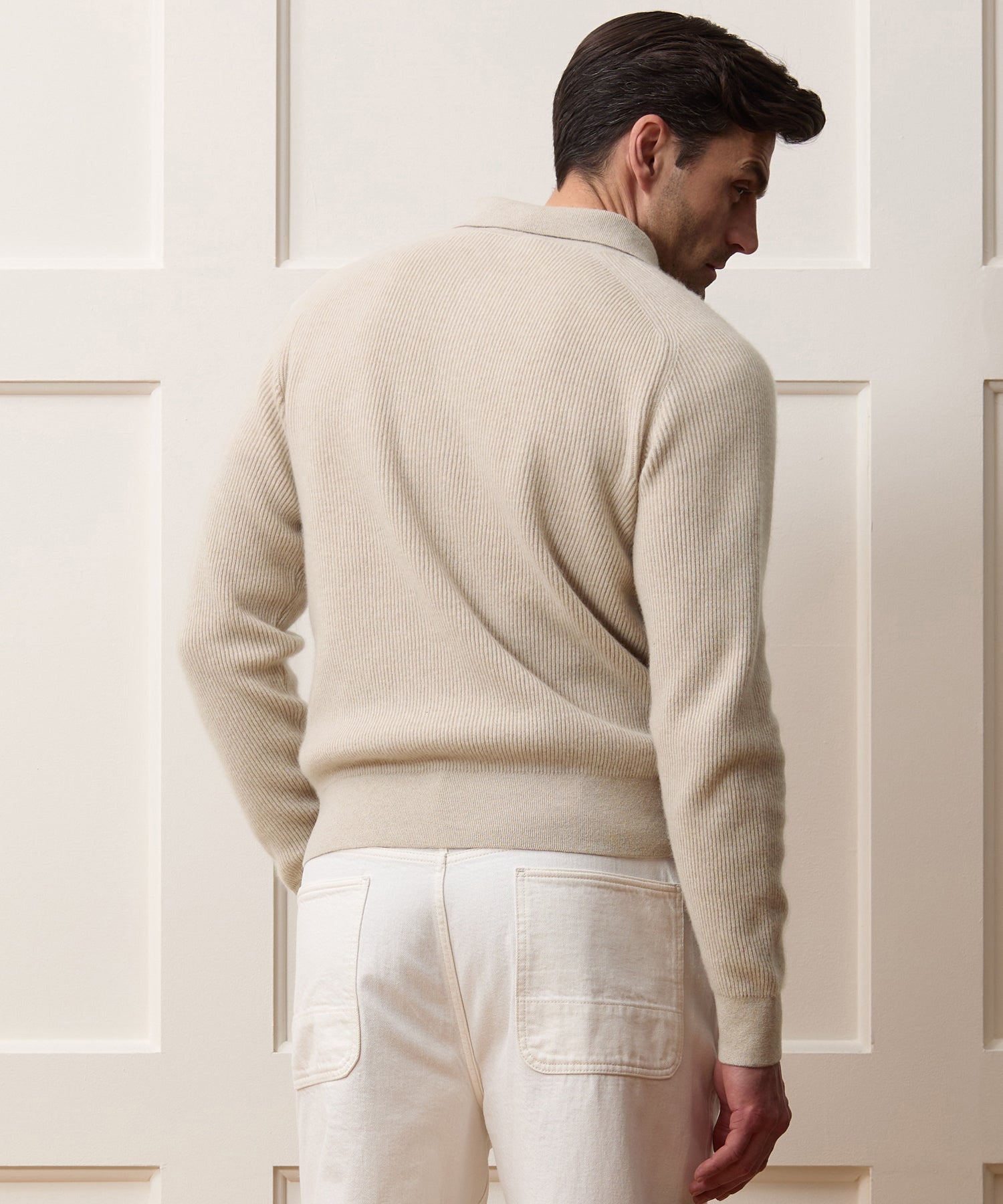 Made in Italy Cashmere Sweater Polo