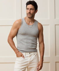 Slim Ribbed Tank