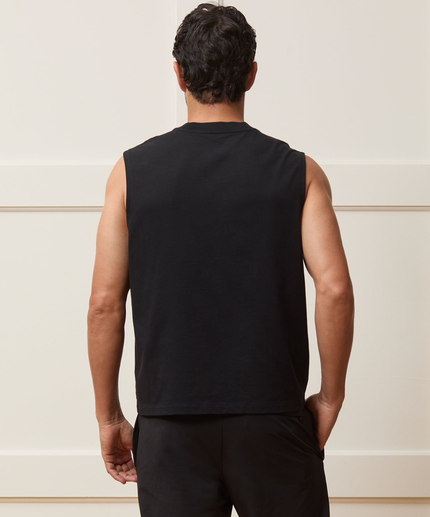 Boxy Jersey Muscle Tank