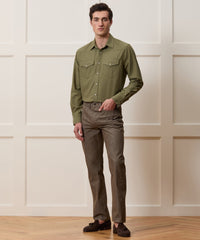 Straight Fit Lightweight Japanese Selvedge Jean in Whiskey