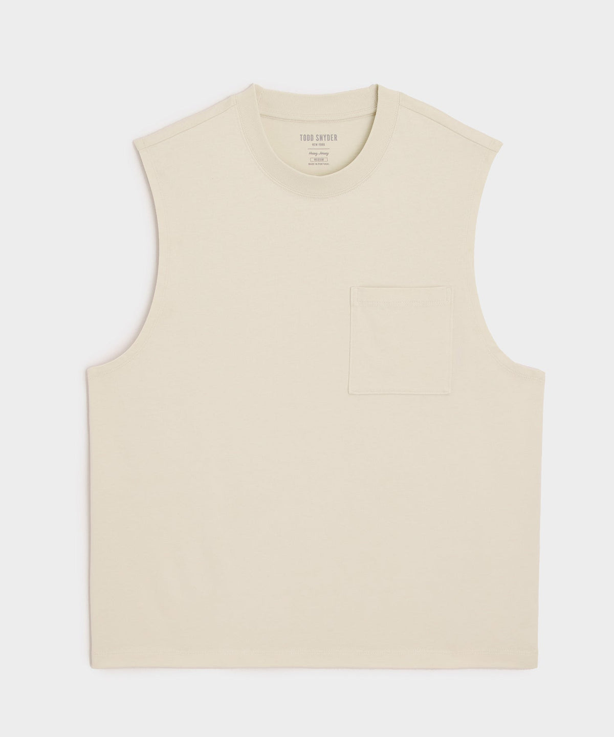 Boxy Jersey Muscle Tank