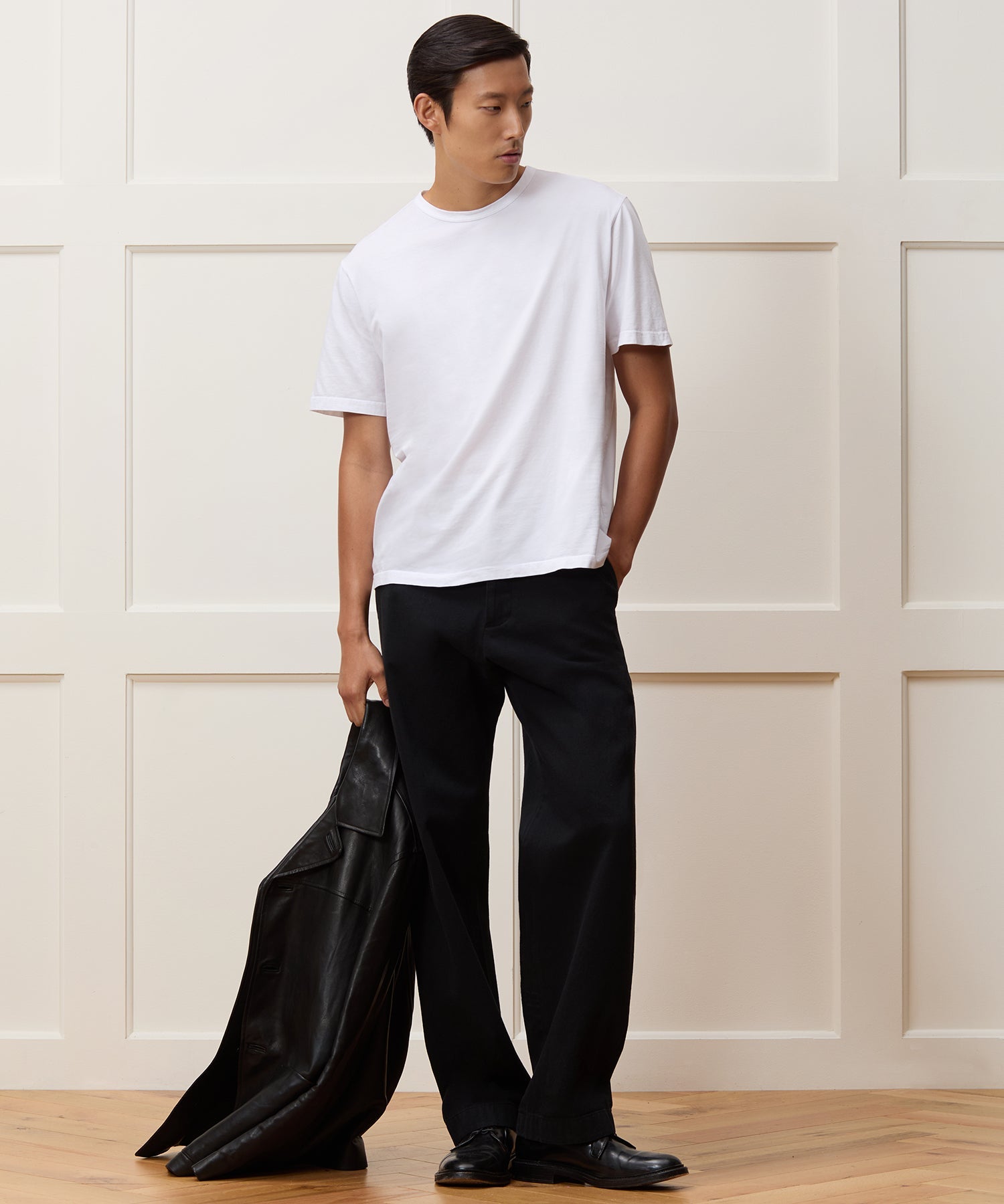 Boxy Luxe Jersey Tee