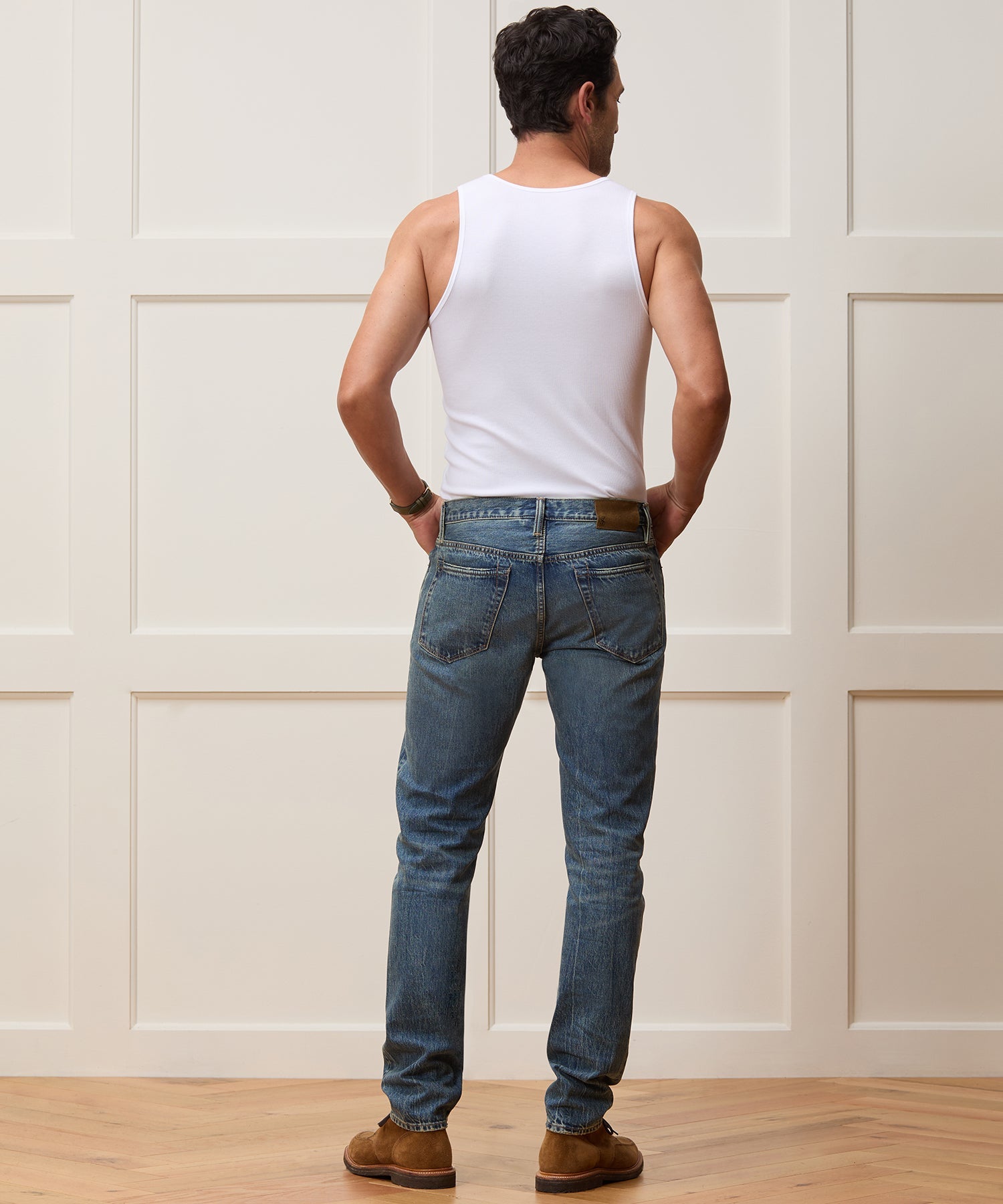 Slim Ribbed Tank