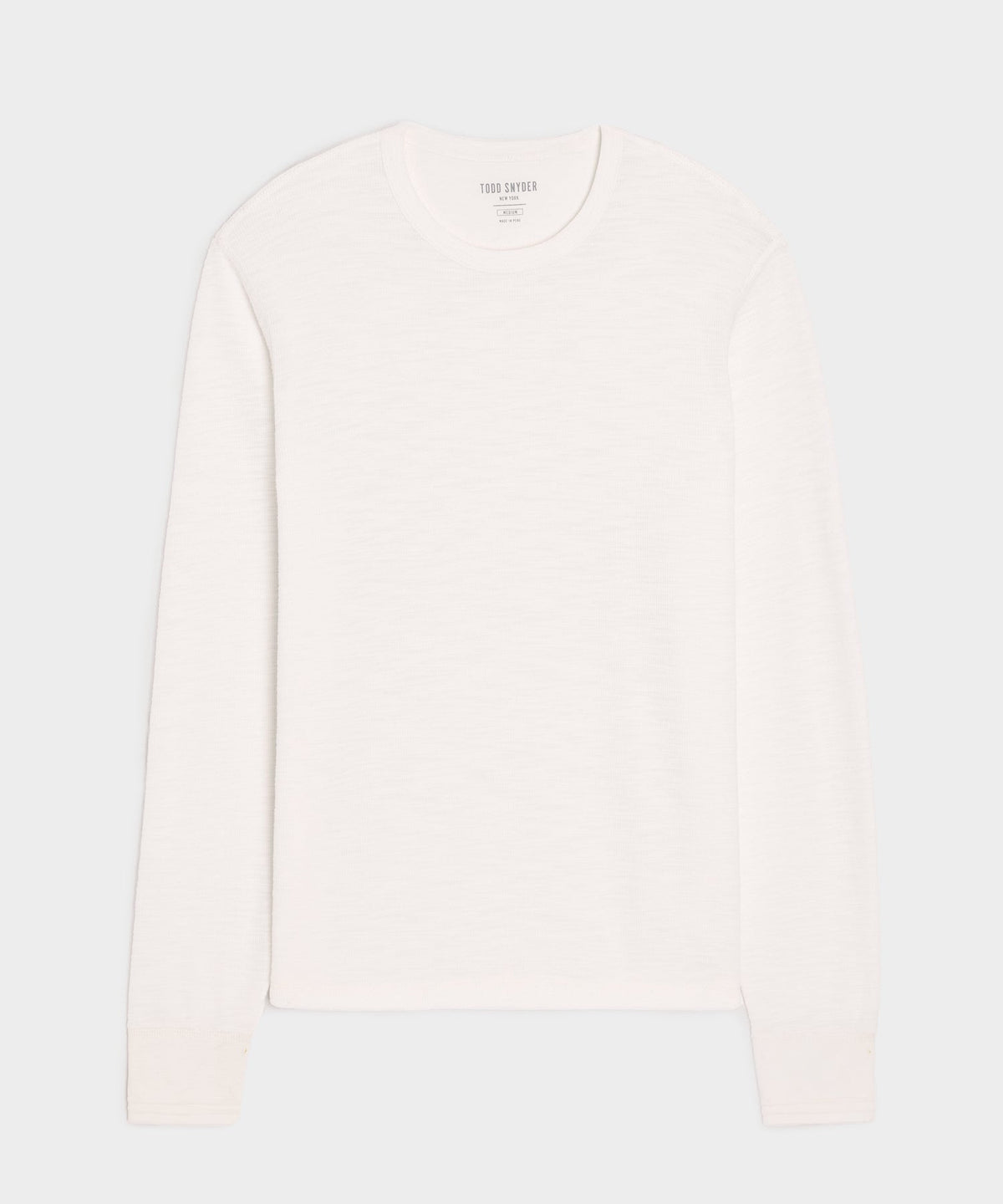 Lightweight Mini Waffle Tee