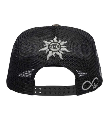 Godspeed Forever Trucker 3M Reflective Hat Black