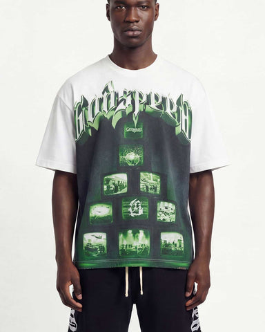 Godspeed Overstimulation Tee White
