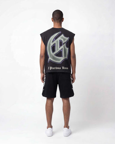 Godspeed The Landing Sleeveless Tee Black
