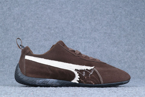 Balenciaga x Puma Speedcat Suede 'Distressed Brown White'