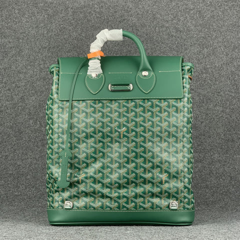 Goyard Alpin Backpack 'Green Goyardine'