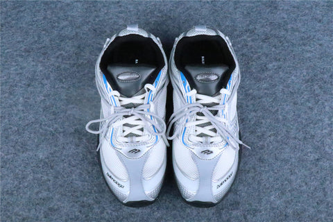 Balenciaga Radar Sneaker Gradient Lines 'White Grey Silver'