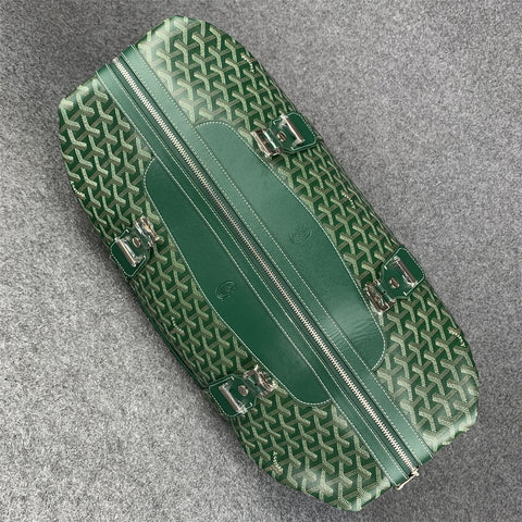 Goyard Boeing 50 Travel Bag 'Green Goyardine'
