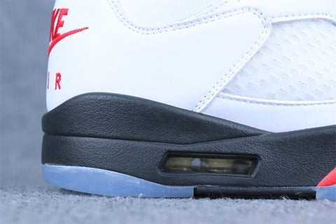 Air Jordan 5 Retro 'White Fire Red' 2020