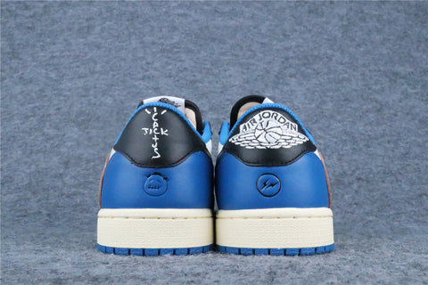 Fragment Design x Travis Scott x Air Jordan 1 Retro Low (US Warehouse, No QC)