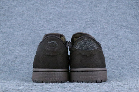 Travis Scott x Air Jordan 1 Retro Low OG SP 'Velvet Brown' (US Warehouse, No QC)