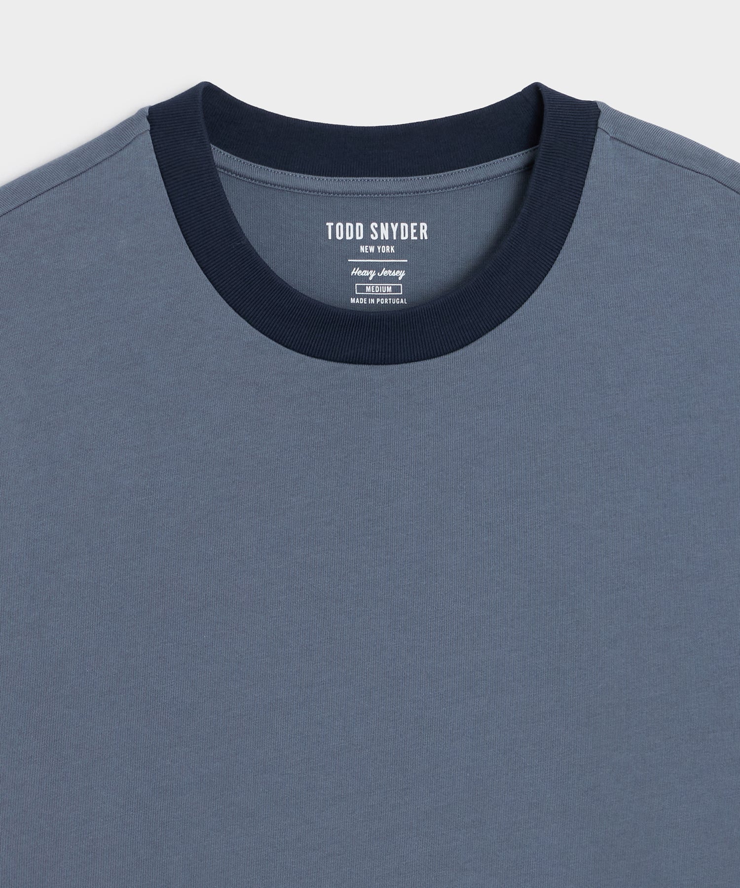 Boxy Jersey Ringer Tee