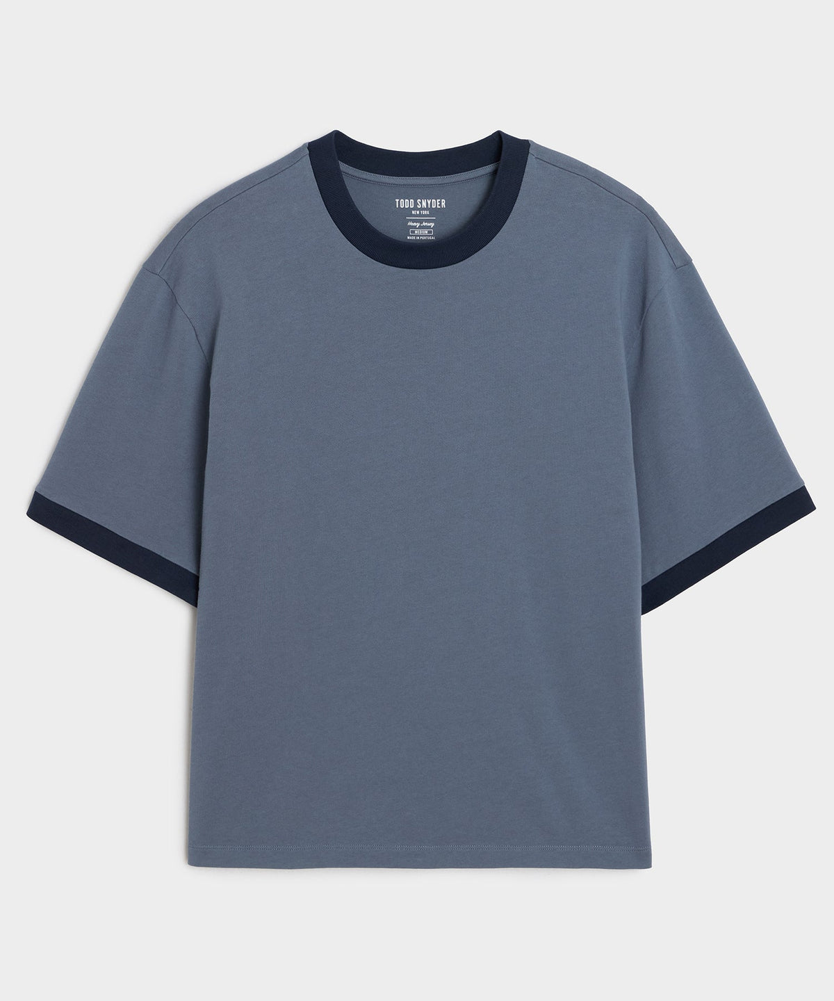 Boxy Jersey Ringer Tee