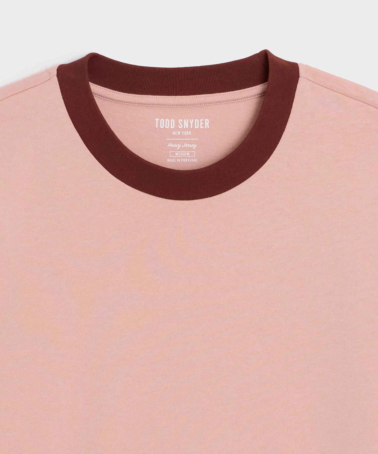 Boxy Jersey Ringer Tee