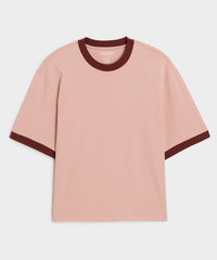 Boxy Jersey Ringer Tee