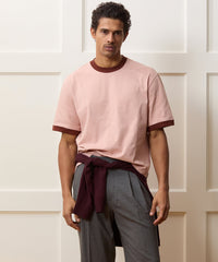 Boxy Jersey Ringer Tee