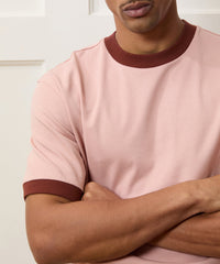 Boxy Jersey Ringer Tee