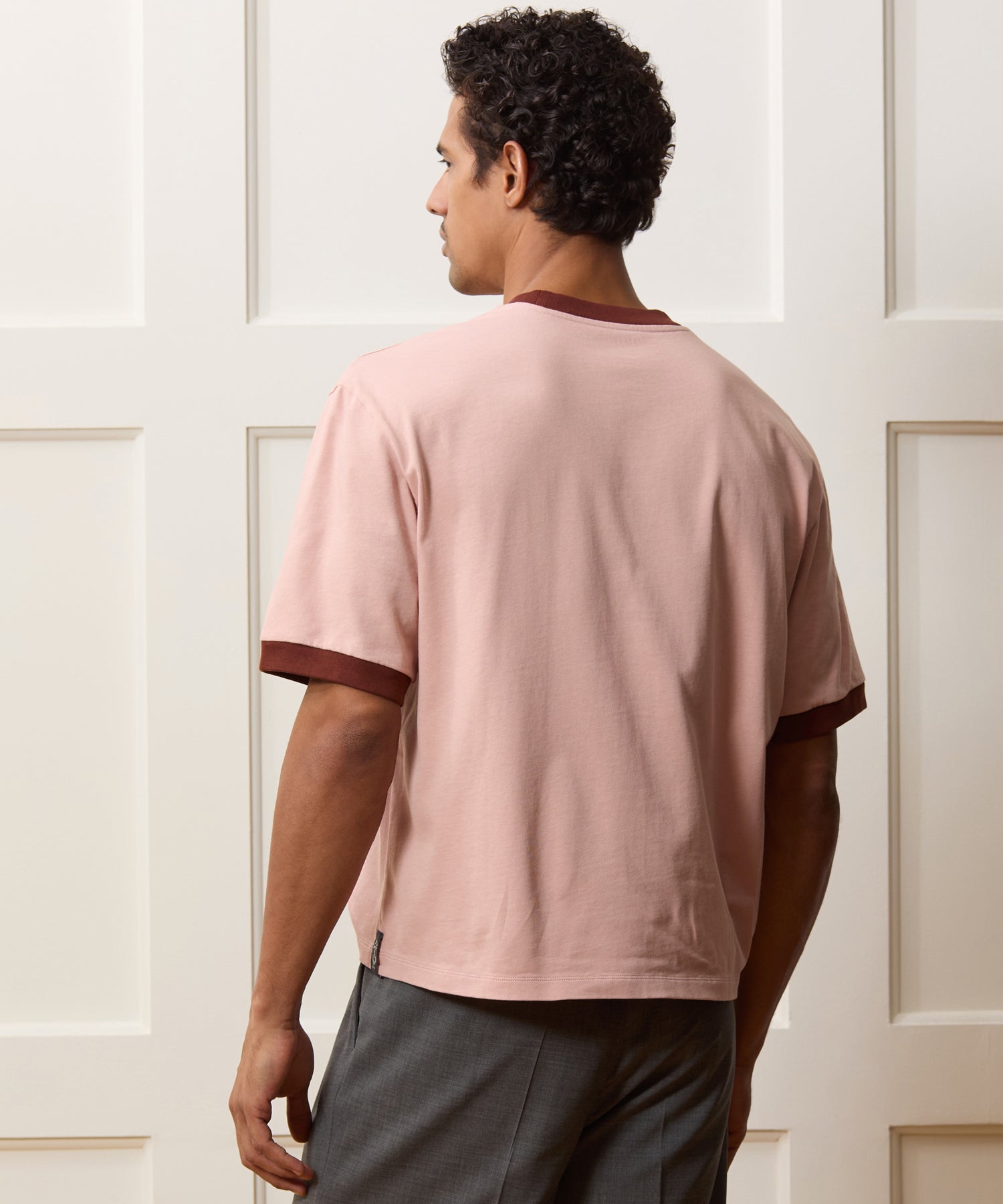 Boxy Jersey Ringer Tee