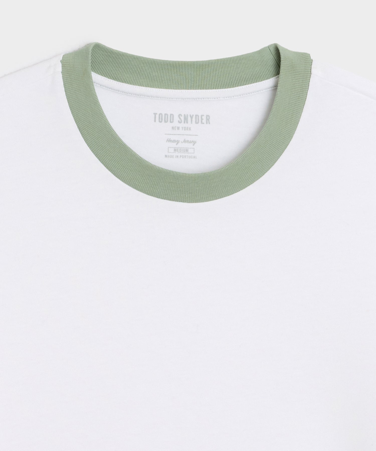 Boxy Jersey Ringer Tee