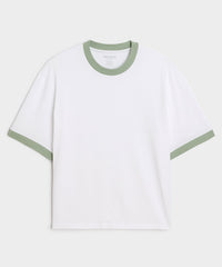 Boxy Jersey Ringer Tee