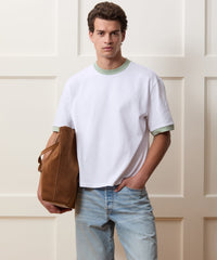 Boxy Jersey Ringer Tee