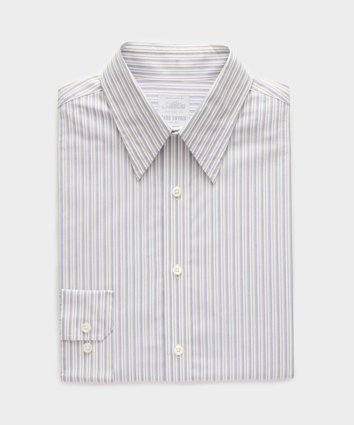 Poplin Long Point Collar Dress Shirt