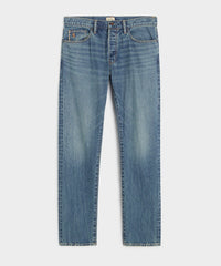 Slim Selvedge Jean in Worn Wash