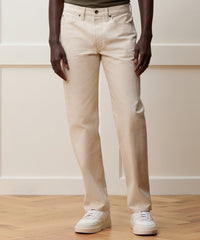 Straight Fit Lightweight Japanese Selvedge Jean in Canvas