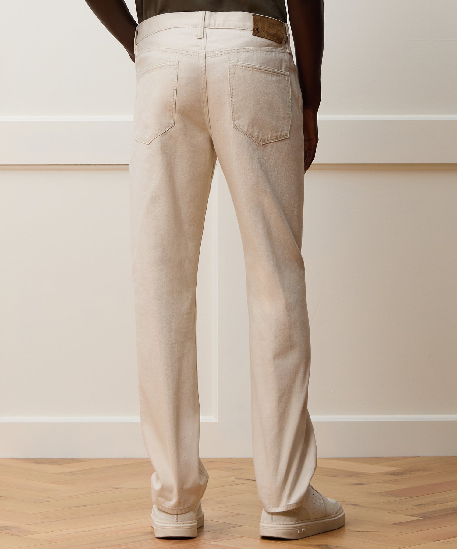 Straight Fit Lightweight Japanese Selvedge Jean in Canvas