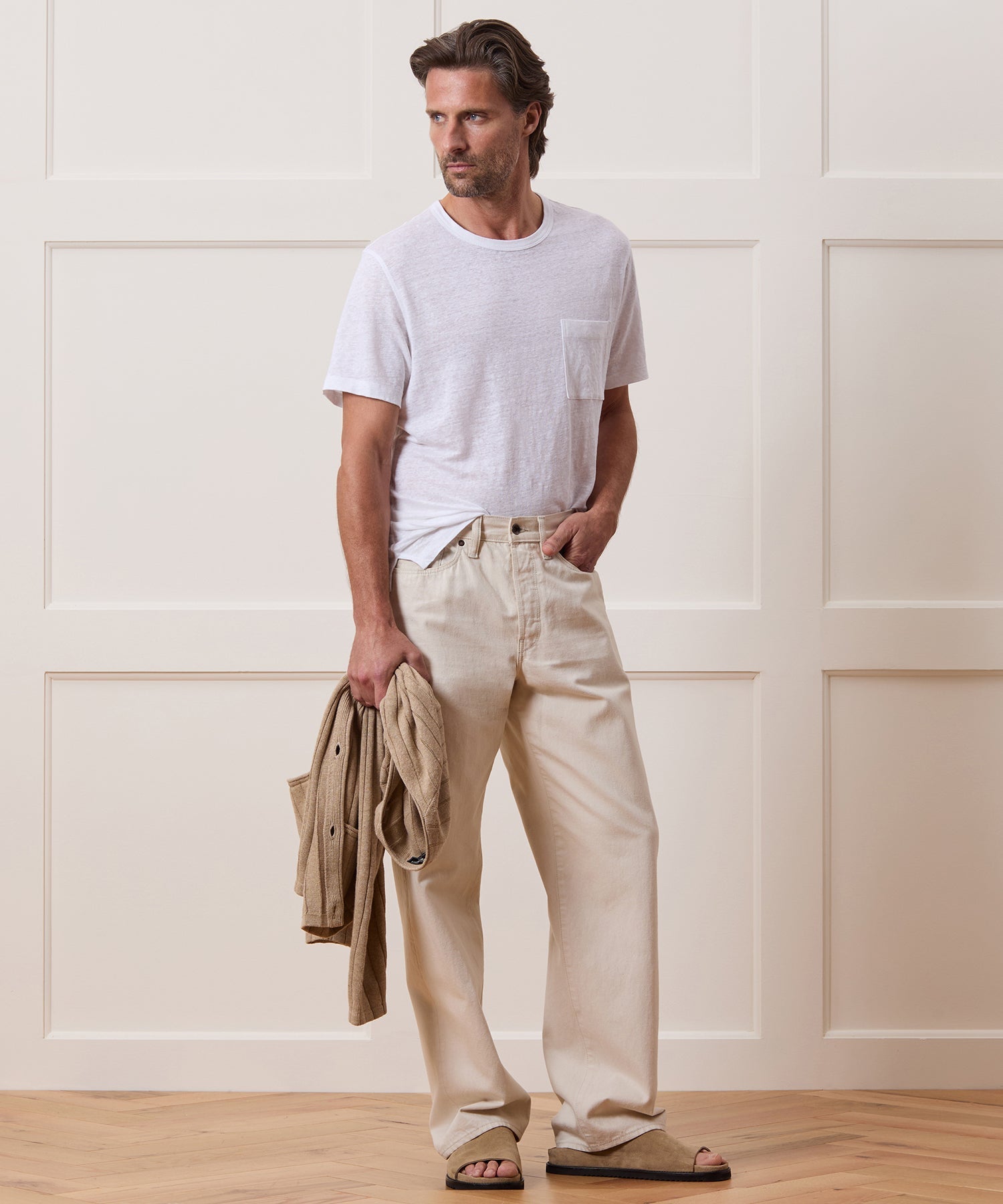 Linen Pocket Tee