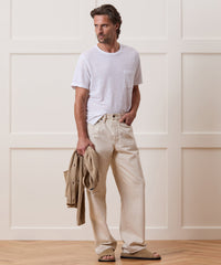 Linen Pocket Tee