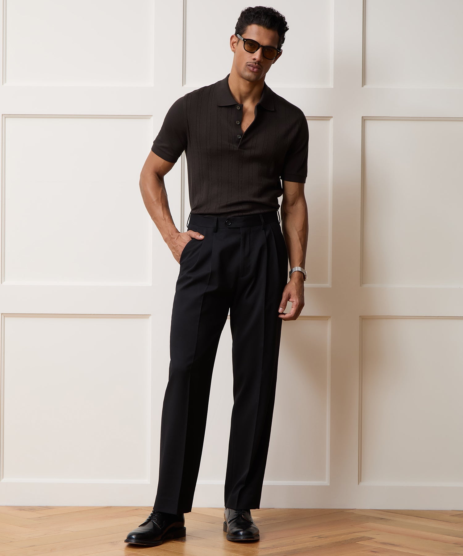 Cotton Cable Polo