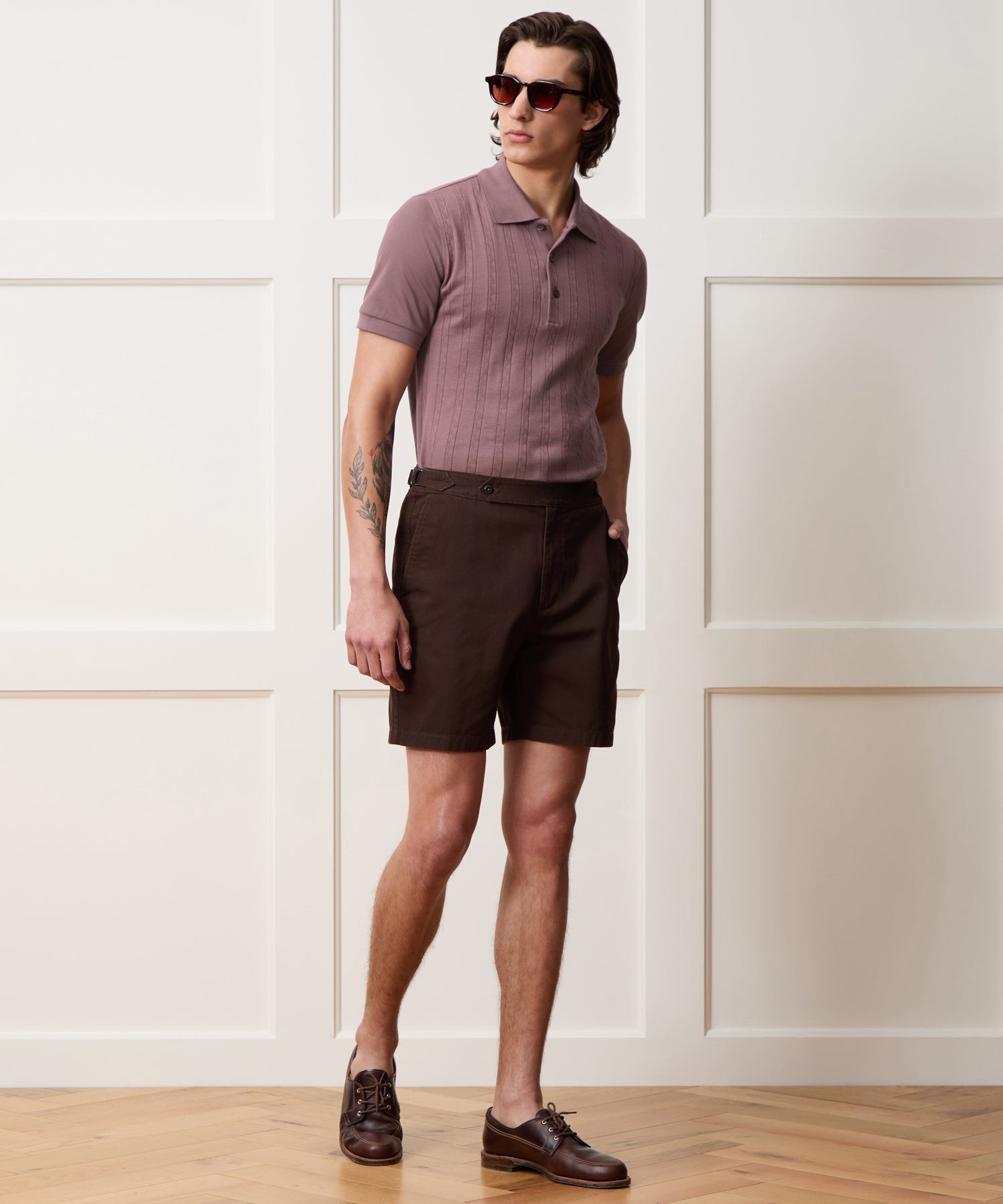 Cotton Cable Polo