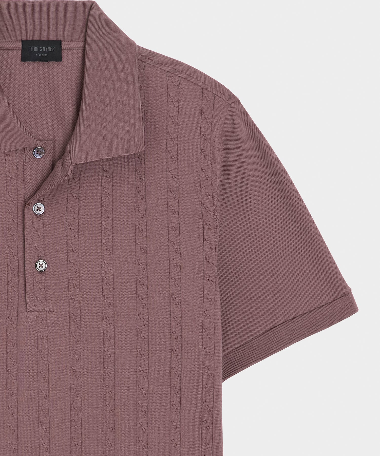 Cotton Cable Polo