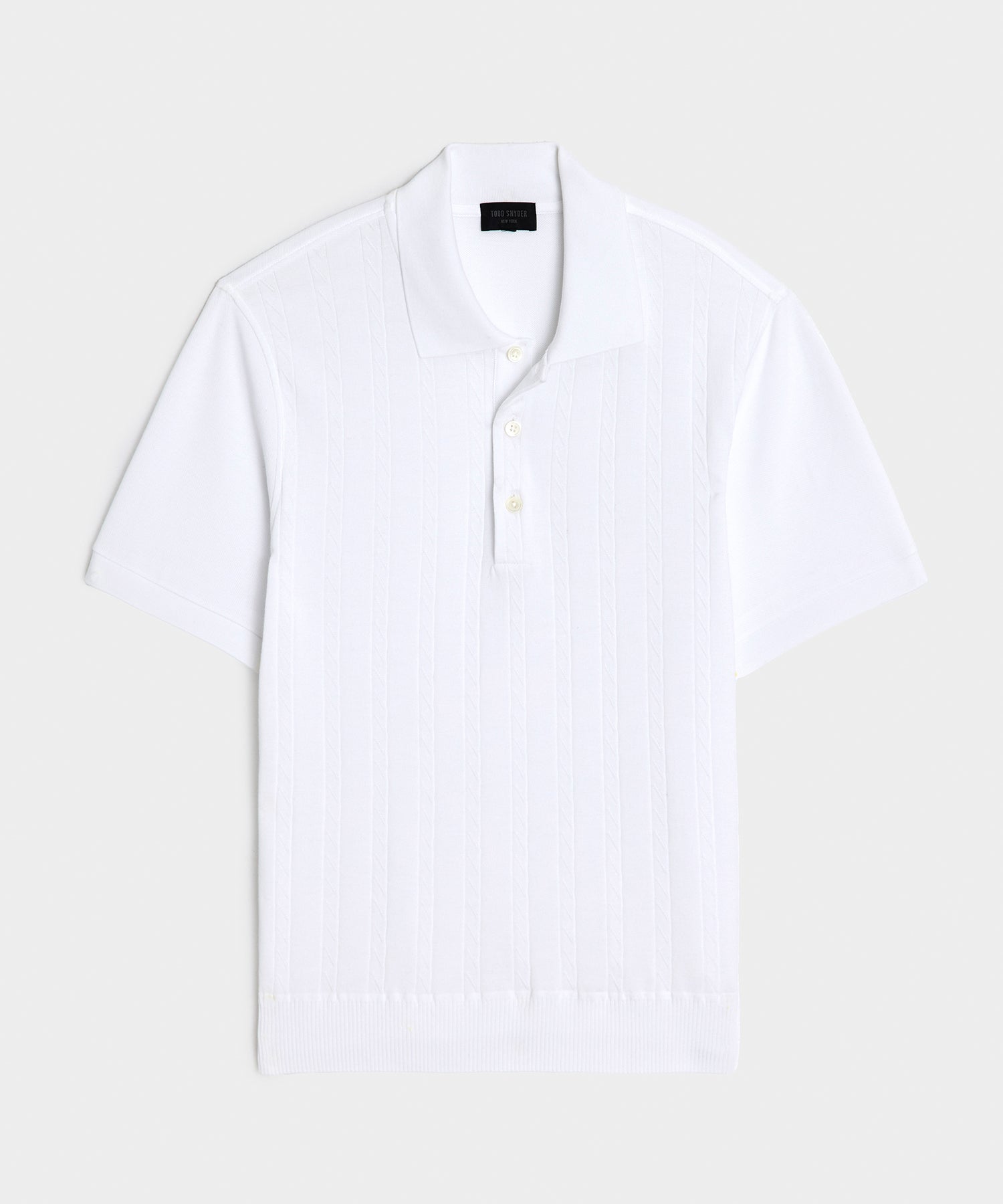 Cotton Cable Polo