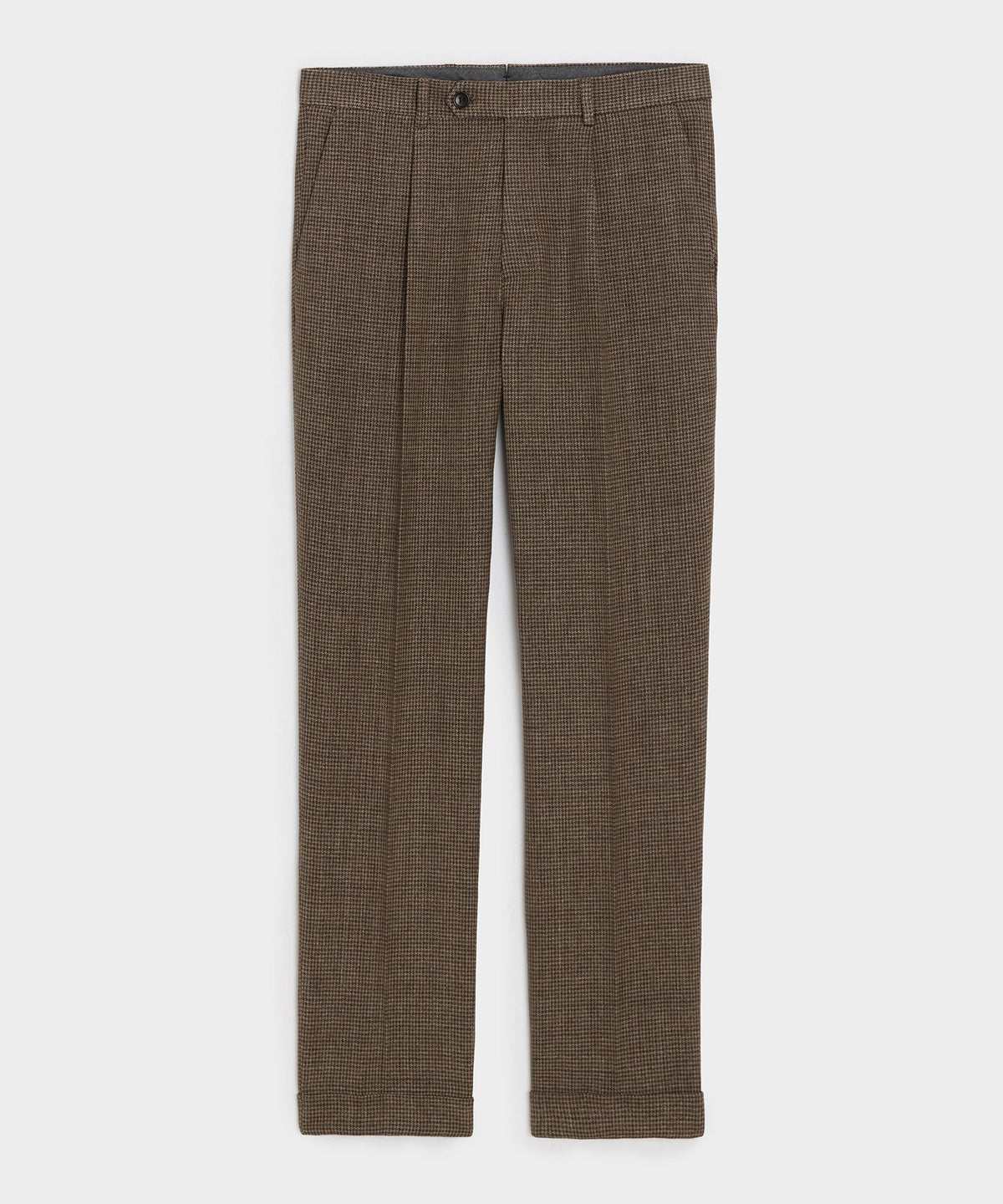 Italian Linen Houndstooth Madison Trouser